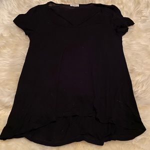 Loose black top